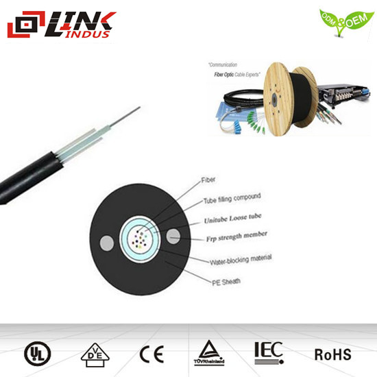 12 cores GYFXY optical fiber cable