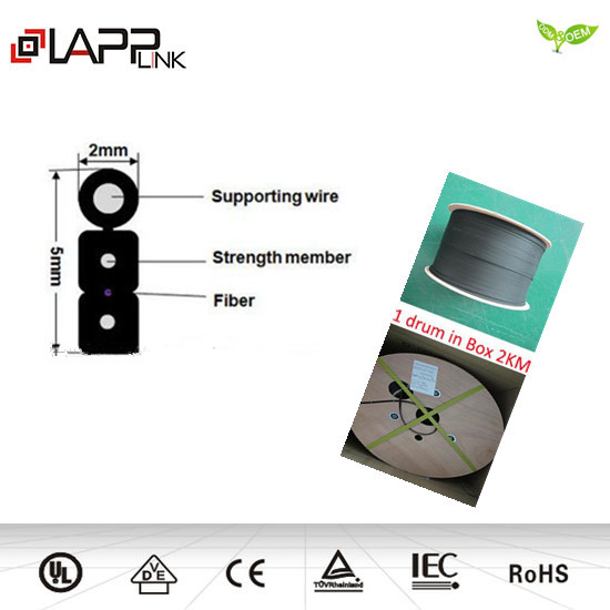 FTTH 1core outdoor fiber cable